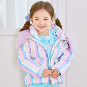 무지개루즈핏숏점퍼