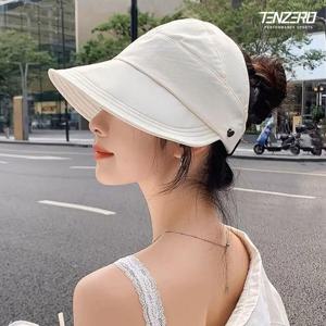 여성 햇빛차단 캡보닛햇 썬캡 버킷햇 모자 마스크걸이 여름 바캉스캡