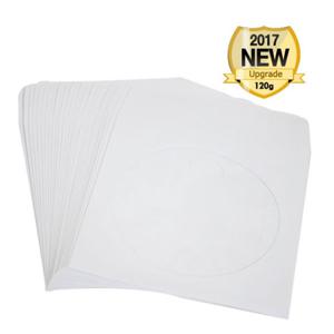 에이치플러스몰 멜로디 CD/DVD용 흰색 종이케이스 120g ( 100장 ) 블루레이