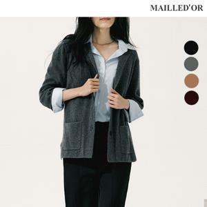 [홈쇼핑인기]울 캐시미어 블렌디드 니트 자켓