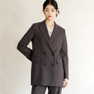 [최초가 90000원] 테일러드 울 블렌드 더블 자켓