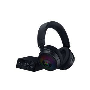 레이저코리아 크라켄 Kraken V4 Pro 무선 게이밍 헤드셋 OLED 컨트롤 허브 포함
