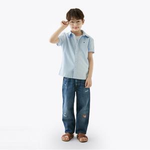 타미힐피거 스트레치 옥스포드 셔츠 (T42F1HSH220BT2C1O)