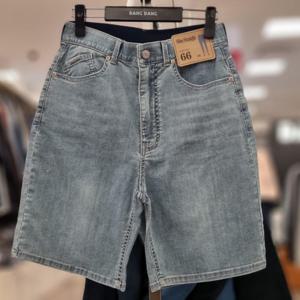 뱅뱅 HC21 여성일자허리밴드스판청반바지 NQL305