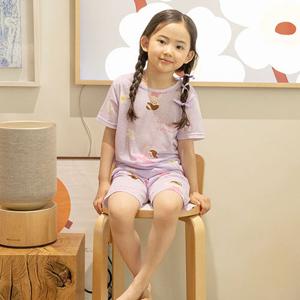 02번.[정가 18,000원] 발레소녀 유아 실내복 상하복 세트