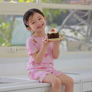 [정가 18,000원] 달콤머핀 유아 실내복 상하복 세트