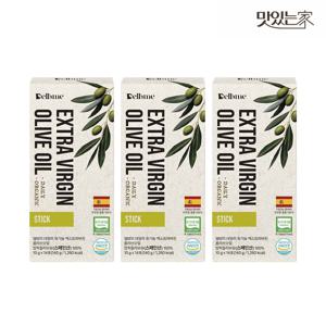 델브미 유기농 데일리 엑스트라버진 올리브오일 100% 스틱 올리브유 3입