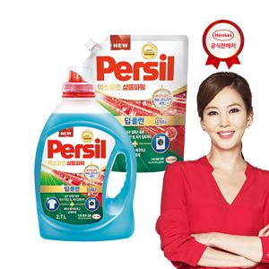 퍼실 딥클린 삶음파워 하이진젤 2.7L+1.8L 세탁세제