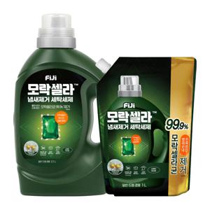 [내일도착] 피지 모락셀라 냄새제거 액체세제 일반드럼겸용 용기