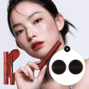 [NEW BLOOM 에디션 컬러 추가]벨벳 립 틴트+미니 핑거 퍼프 Set