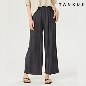 정상가:49,000원 | 쿨링 썸머 밴딩 플리츠 와이드 롱 팬츠 (TW2PT024L0)