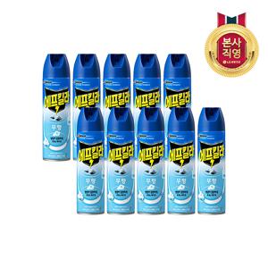 에프킬라 에어로졸 모기약살충제 무향 500ml 10개
