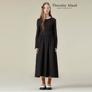 [Thursday Island] 레이어드 서스펜더 원피스(T236MOP160W)