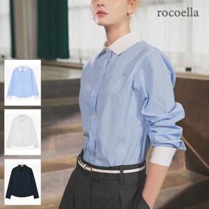 [최초가 49,800원] 셀리스 시그니쳐 로고 자수 코튼셔츠 3종택1