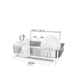 [Simplehuman]심플휴먼 디럭스 와인식기건조대 2_화이트 / SPH-KT1190