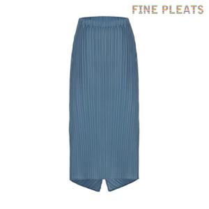 [FINE PLEATS] 피네 플리츠 피쉬테일 스커트 스카이 블루