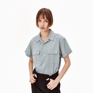 [최초가 99,000원]컴포트 포켓 셔츠_블루
