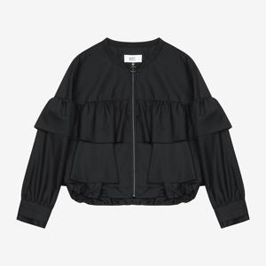 [정상가359,000원]러플이예쁜라운드집업점퍼BKMAC2174