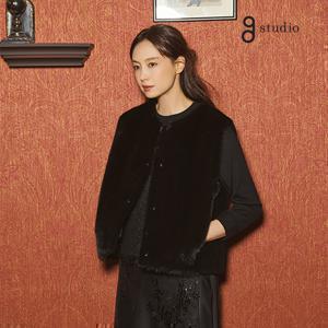 지스튜디오 25FW 캐시미어 펄 뷔스티에