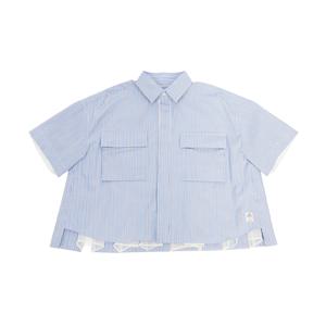 2407160 458 여자 반팔 셔츠