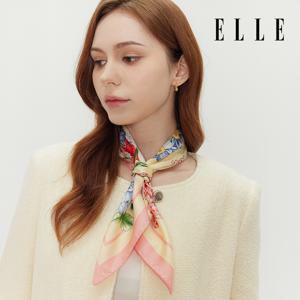 [최초가 59,000원]스프링 플라워 실크 미니 스카프 SE521S305