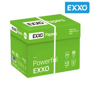 EXXO A4 복사용지A4용지 80g 2500매 1BOX