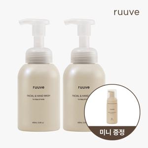 [무료배송] 러베 아기 유아 어린이 키즈 페이셜 앤 핸드워시 400ml