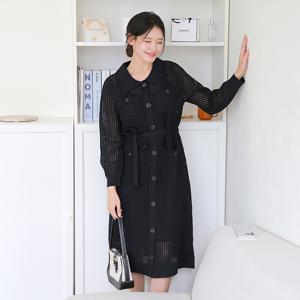 25번[최초가 99,000원]네리안 스카시 롱가디건+이너드레스