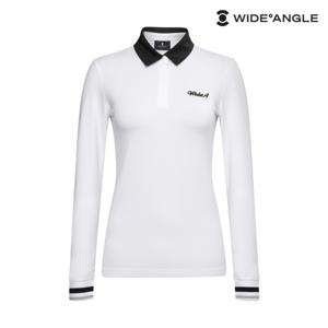 공식 여성 TO 에센셜 가을 폴로 골프 티셔츠 L_WWU25292W3