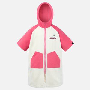 키즈 래글런 집업 판초 타월 핑크 B3SKAPC001PNK