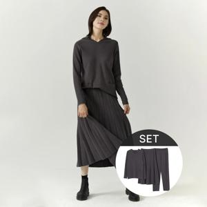 [최초가 159000원] [55~88] [세트] 니트 셋업 (니트+팬츠+스커트)