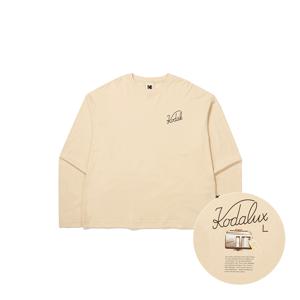 에센셜 코다럭스 긴소매 티셔츠 우먼 IVORY