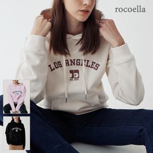 테르 코튼 100 그래픽 여성 후드티