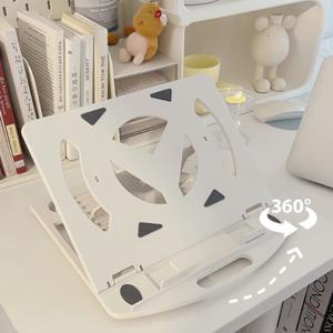 360° 회전형 노트북 거치대 7단계 높이 조절 노트북 받침