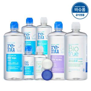 바슈롬 리뉴 바이오트루 어드밴스 500ml + 미니 증정 / 렌즈세척액 베스트라인
