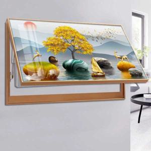 대형 그림 럭셔리 복도 장식 매장 카페 거실 액자 인테리어