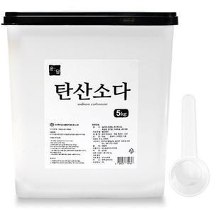 순담 탄산소다 5kg 미국산 탄산나트륨 워싱소다 세탁보조제 세제 세정제