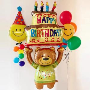 생일파티풍선 생일포토존 꾸미기 해피벌스데이 이벤트 호일 은박풍선