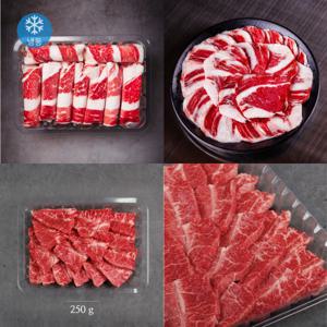 (냉동/암소)명품한우금오 1등급 한우 (부채살250g+차돌박이250g)