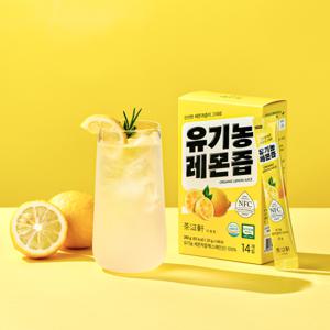 다정헌 유기농 레몬즙 100% NFC 착즙 레몬수 스틱 20g X 14포