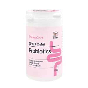 미유케어 프로바이오틱스 고양이 장 소화 면역 유산균 영양제 분말가루 150g 장/유산균