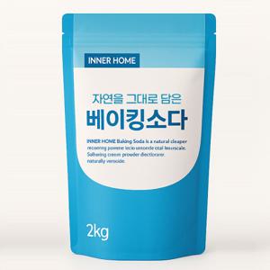 이너홈 베이킹소다 2kg 세제 세척 베이킹 소다 과탄산소다