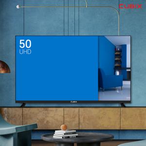 큐빅스 127cm 50인치 4K UHD LED TV 1등급 티비 CBXTV500UHD 5년 AS보증