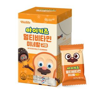 마이키즈 멀티비타민미네랄 구미 240g (60개)