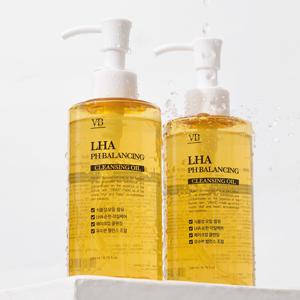 pH 밸런싱 LHA 클렌징오일 200ml_2개  (저자극 메이크업 블랙헤드제거)