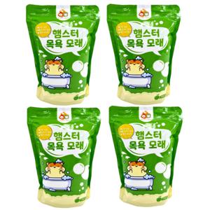 애니몰 햄스터 목욕모래 사과향 1kg   4개