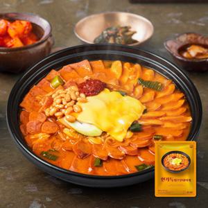 한가득 치즈부대찌개 1kg 4팩/즉석국/간편식/대용량/소비기한25.09.08