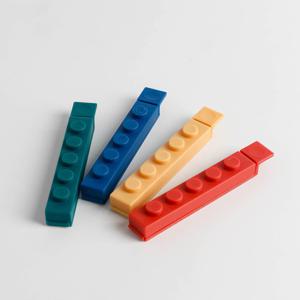 과자 봉지 밀봉 블럭 집게 4종 세트/밀폐/클립/주방/음식/다용도/식품/소형/홀더/밀폐용/비닐/고정