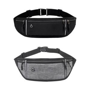 쓰리포켓 러닝벨트 마라톤 조깅 힙색 캔버스 등산 운동 슬링백 허리가방 웨이스트백 IY-RUNBELT4