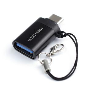 1+1+1 만타이거 USB3.0 to C타입 변환 OTG 젠더 고속충전 블랙 넉넉한 3개 구성으로 간편하게 변환